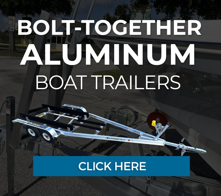 Bolt Together Aluminum Boat Trailers by MagicTilt